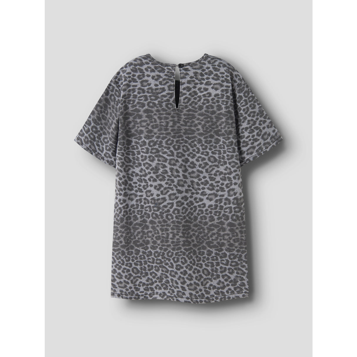 Name It Night Owl Grey Leopard Nkfleo Twill Dress 4002-Td T