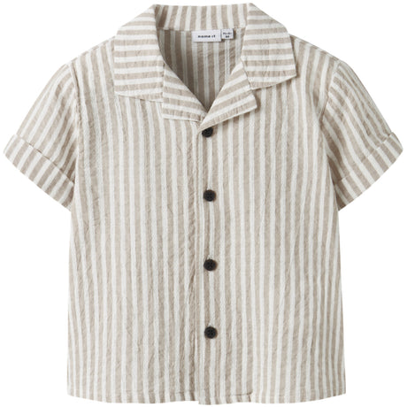Name It Chateau Gray Cloud Dancer Nmmfedenis Ss Shirt