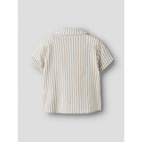 Name It Chateau Gray Cloud Dancer Nmmfedenis Ss Shirt