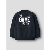 Name It Navy Blazer Nmmdalm Ls Nreg Sweat Card Unb