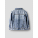 Name It Medium Blue Denim Nmmnick Ls Dnm Jacket 3148-Xs D