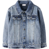 Name It Medium Blue Denim Nmmnick Ls Dnm Jacket 3148-Xs D
