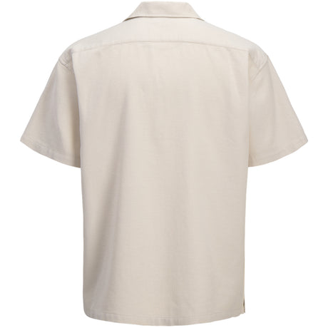 Jack & Jones Junior Moonbeam Jjglobal Waffle Resort Shirt Ss Jnr
