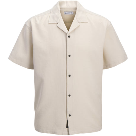 Jack & Jones Junior Moonbeam Jjglobal Waffle Resort Shirt Ss Jnr