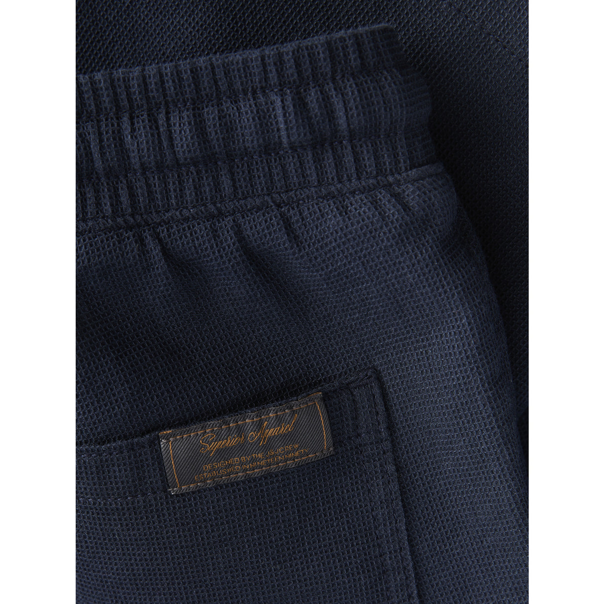 Jack & Jones Junior Navy Blazer Jpstjaiden Waffle Resort Shorts Jnr