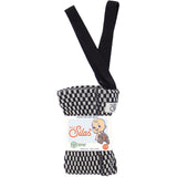 Silly Silas Black X White Checked Special Footed Tights