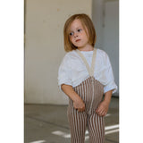 Silly Silas Granola X Cream Striped Special Footless Tights