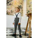 Silly Silas Black X White Checked Special Footless Tights