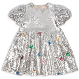 Konges Sløjd Star Sequin Silver Starla Star Dust Dress