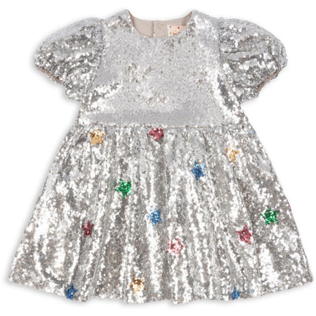 Konges Sløjd Star Sequin Silver Starla Star Dust Dress
