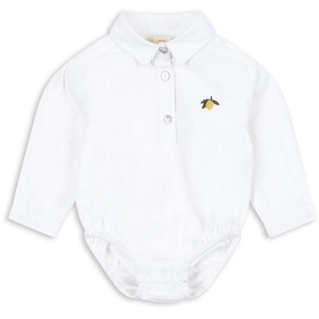 Konges Sløjd Optic White Ray Baby Shirt Gots