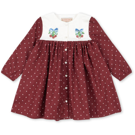 Konges Sløjd Cabernet Dot Muna Dress Gots