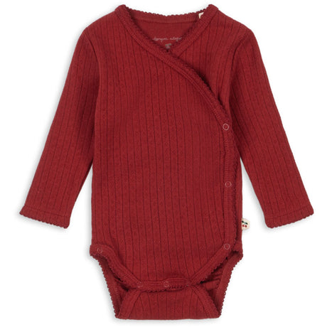 Konges Sløjd Red Dahlia Minnie Newborn Body Gots