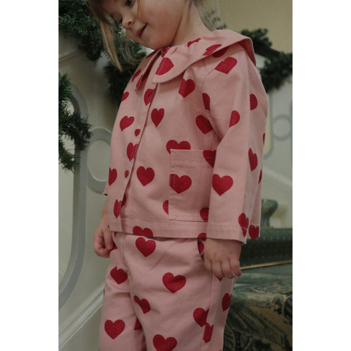 Konges Sløjd Amour Glitter Magot Frill Pants Gots