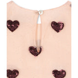 Konges Sløjd Amour Plum Heartlily Dress Grs
