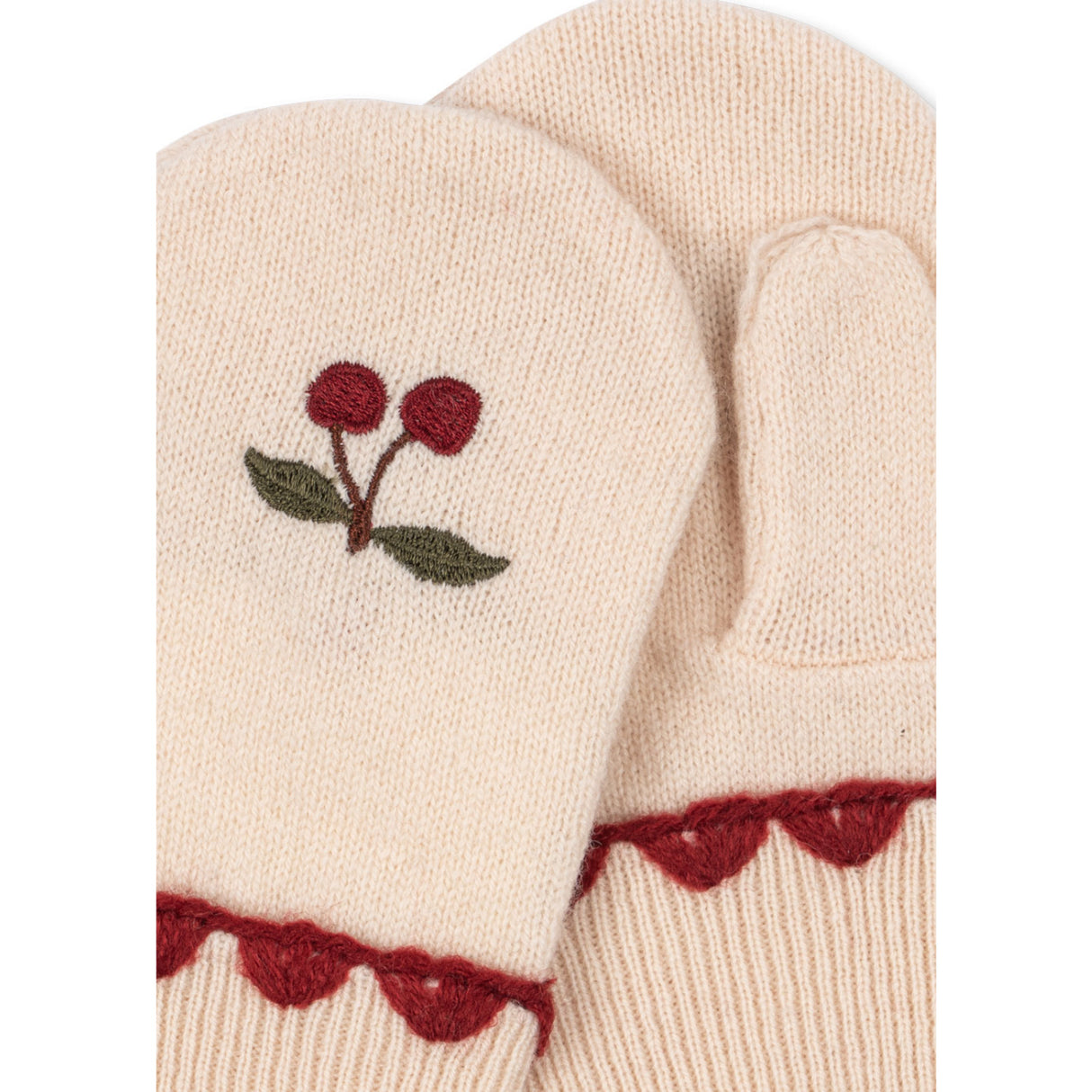 Konges Sløjd Off White Collette Mittens