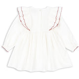 Konges Sløjd Pure White Coeur Dress Gots