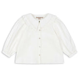 Konges Sløjd Optic White Coeur Collar Shirt Gots