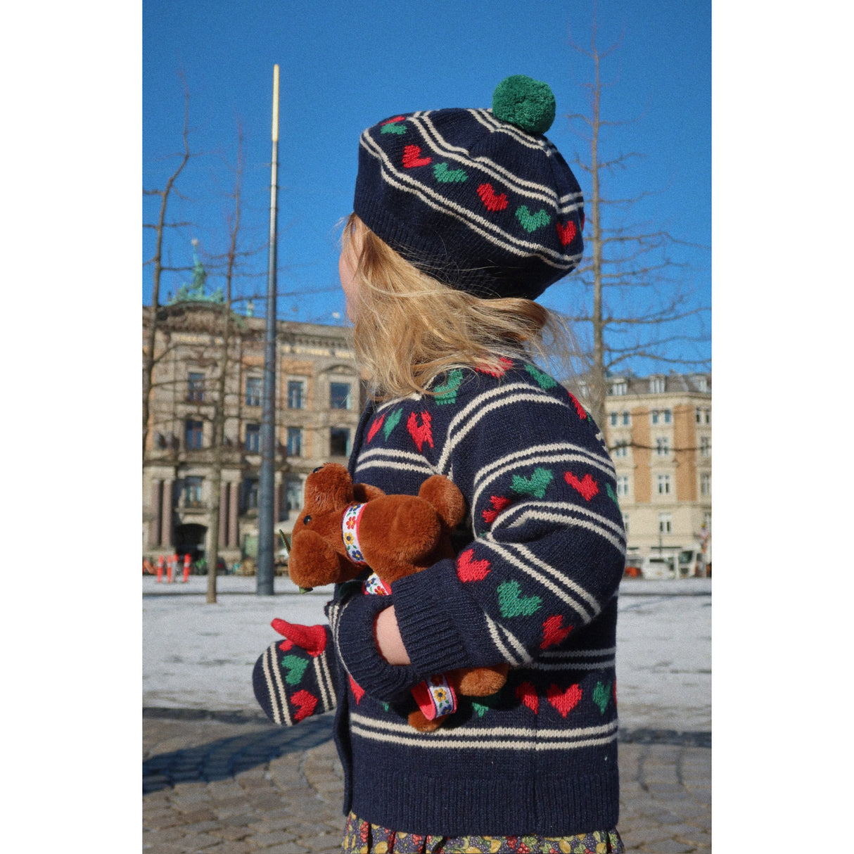 Konges Sløjd Hearts Belou Knit Beret