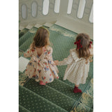 Konges Sløjd Verona Blues Cianna Ls Bow Dress Gots