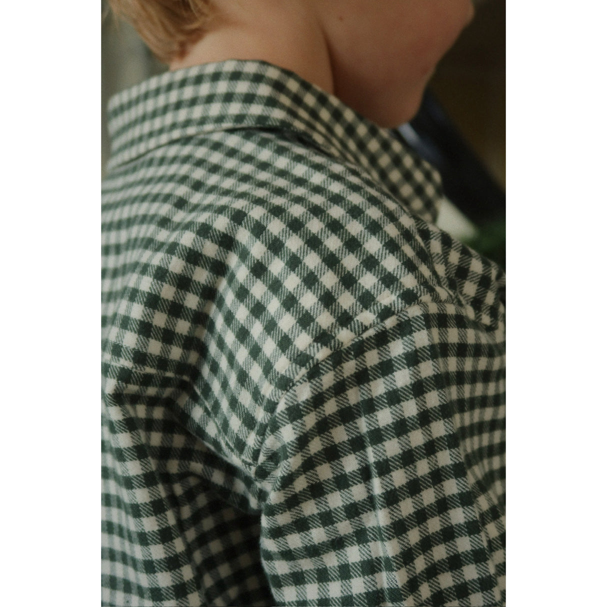 Konges Sløjd Green Check Foret Ls Shirt Gots