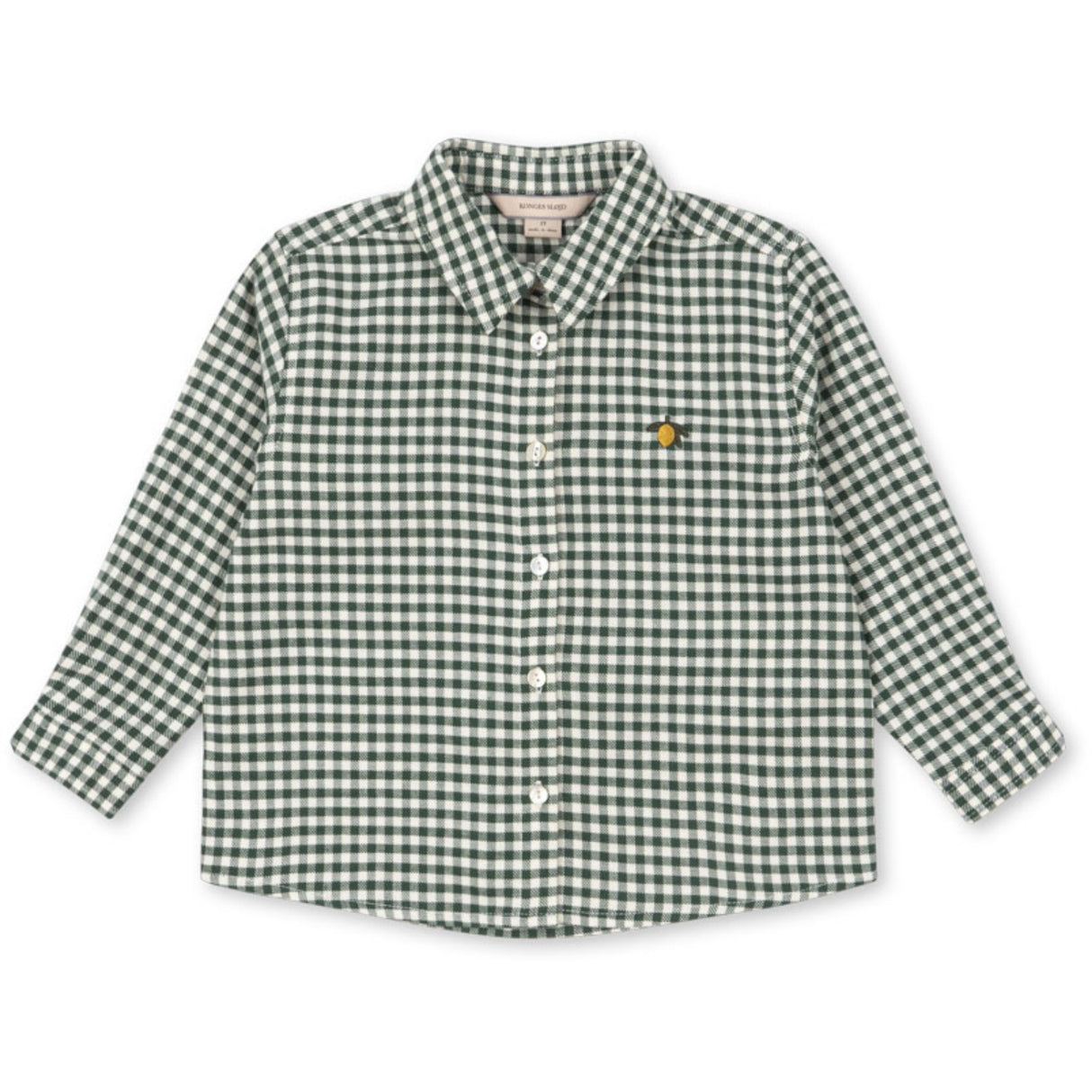 Konges Sløjd Green Check Foret Ls Shirt Gots
