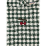 Konges Sløjd Green Check Foret Dress Gots