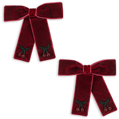 Konges Sløjd Rio Red 2 Pack Juliette Bow Hair Clip