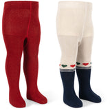 Konges Sløjd Heart Mix 2 Pack Lurex Tights