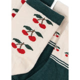 Konges Sløjd Cherry Mix 2 Pack Jaquard Socks