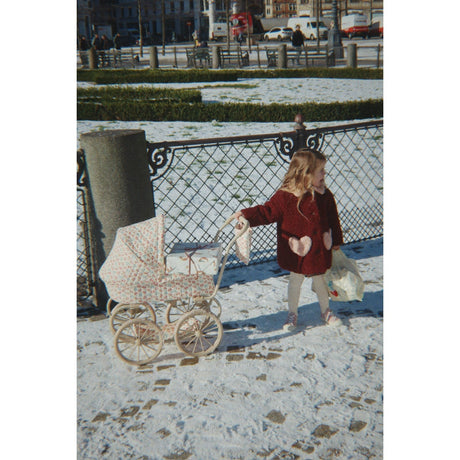Konges Sløjd Off White Wool Pointelle Tights