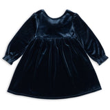 Konges Sløjd x Luksusbaby Navy Blazer Gia Bow Dress Grs