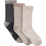 Minymo Dark Navy Wool Socks 3-Pack
