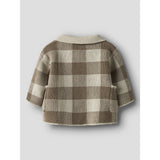 Lil'Atelier Sepia Tint Nbmrobo Ls Loose Knit Card Lil