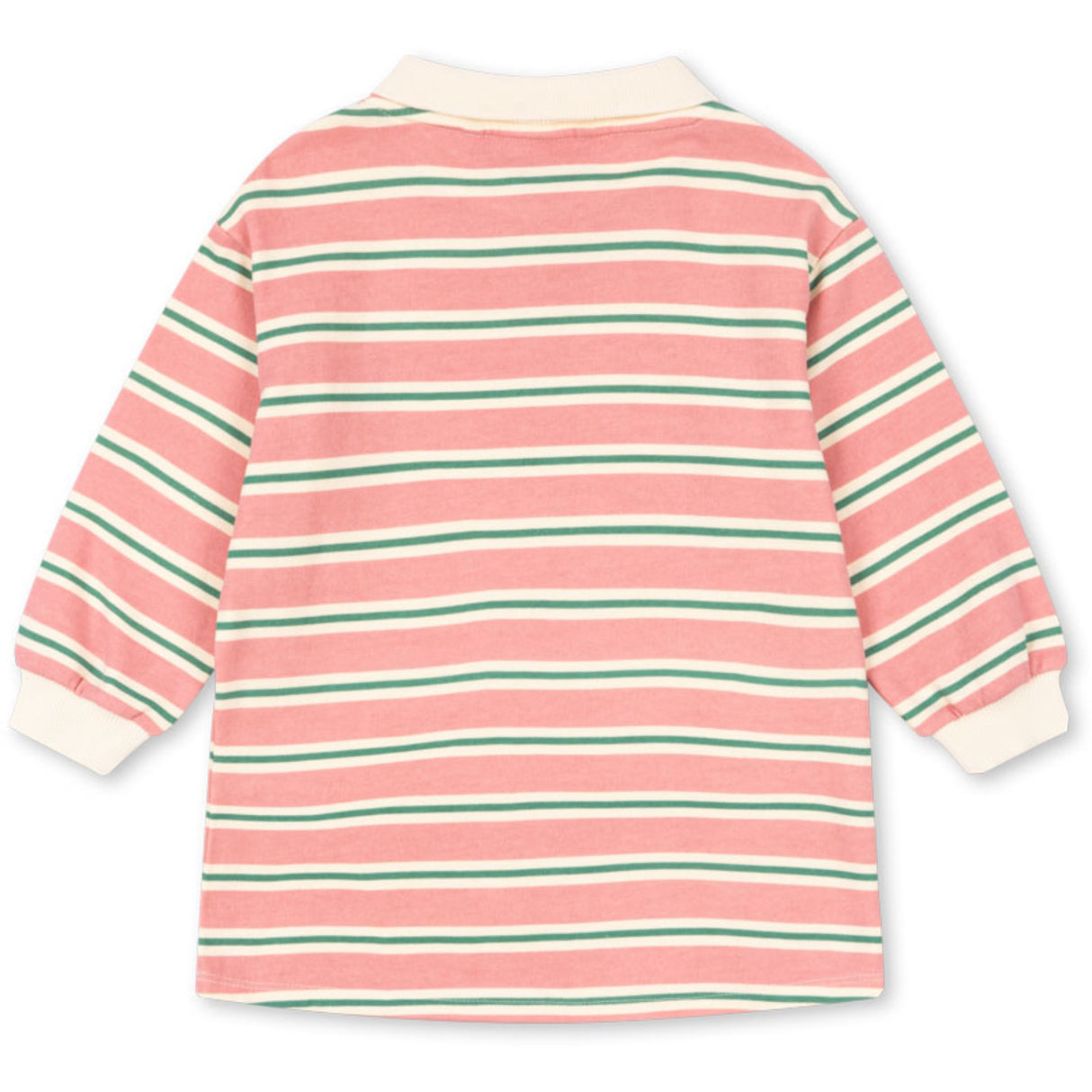 Konges Sløjd Blush Bound Stripe Spotty Ls Dress Gots