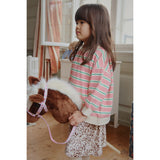 Konges Sløjd Blush Bound Stripe Spotty Ls Polo Gots