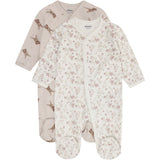 Pippi Violet Ice Nightsuit W/F -Buttons 2-Pack