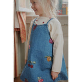 Konges Sløjd Vitamins Magot Sequin Strap Dress Denim Gots