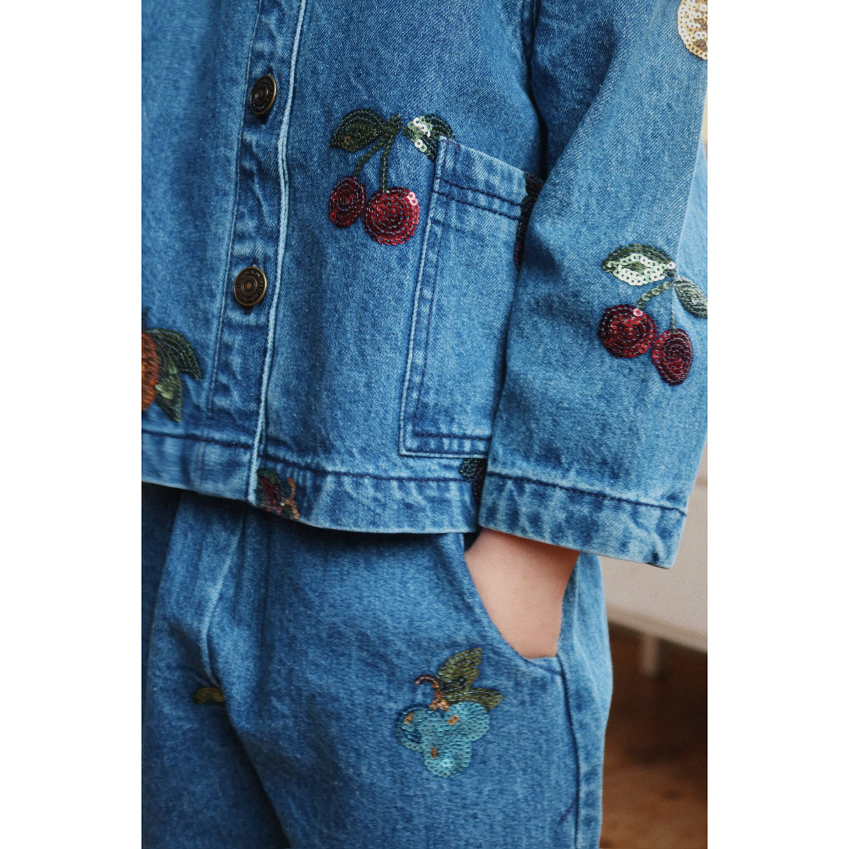 Konges Sløjd Vitamins Magot Sequin Frill Pants Gots