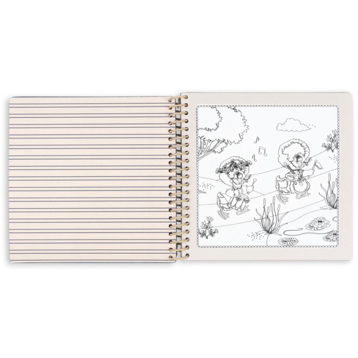 Konges Sløjd Duckling Magic Water Book Fsc