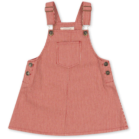 Konges Sløjd Milk Rouge Stripe Luc Spencer Dress Gots