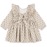 Konges Sløjd Verona Blues Cianna Ls Bow Dress Gots