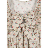 Konges Sløjd Verona Blues Cianna Ls Bow Dress Gots