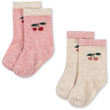 Konges Sløjd Cherry 2 Pack Cherry Socks