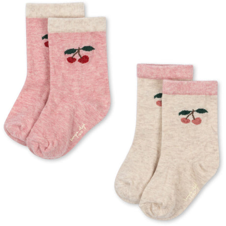 Konges Sløjd Cherry 2 Pack Cherry Socks