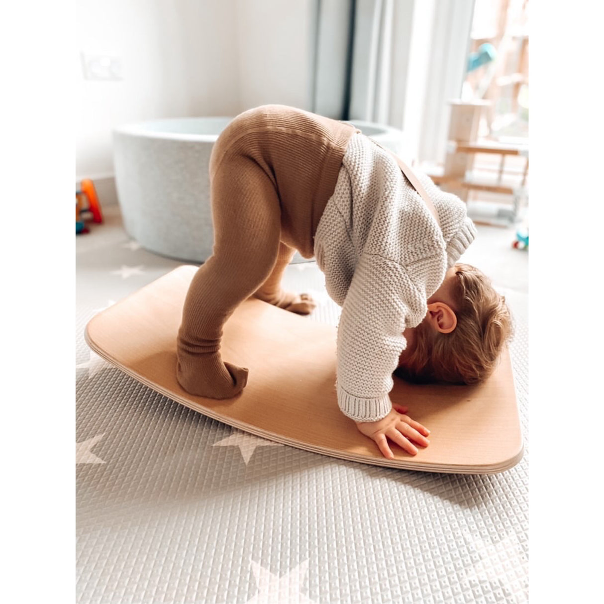 Curve Lab Beech / Bøg Little Arc Small Balance Board