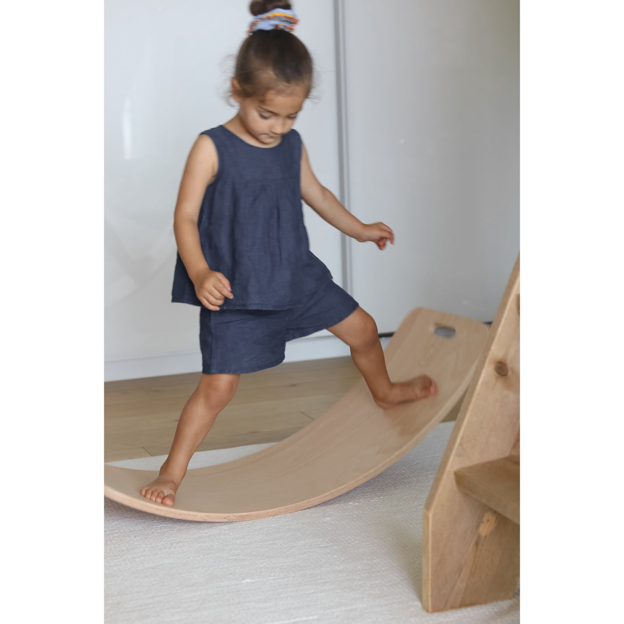 Curve Lab Natural Rocking Stool & Perfect Arc Balance Board