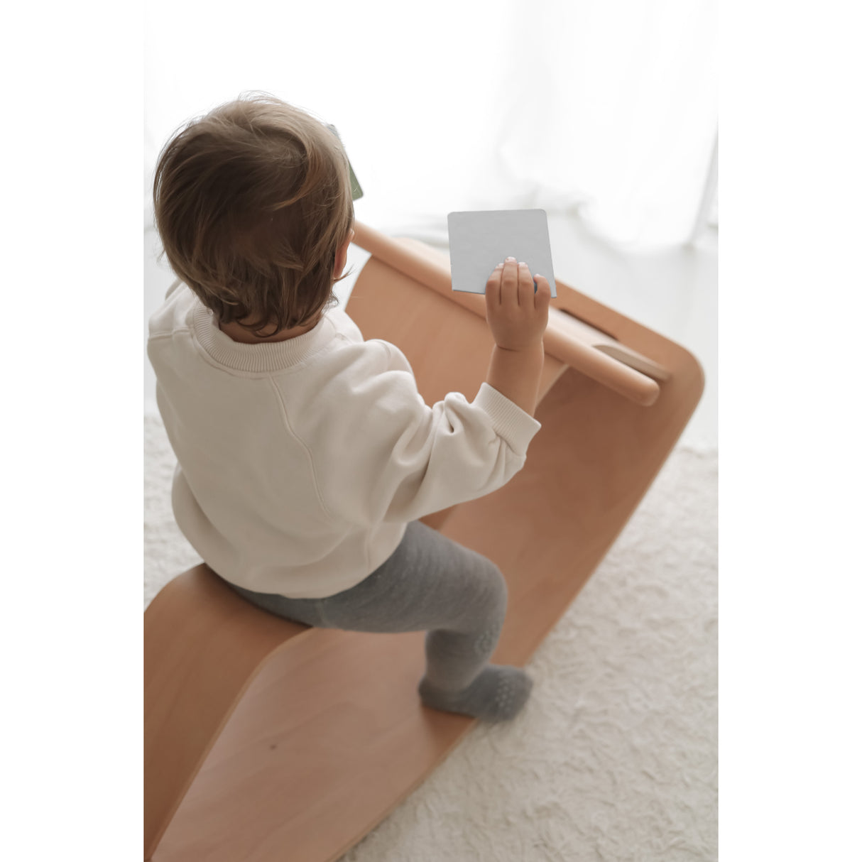 Curve Lab Natural Rocking Horse