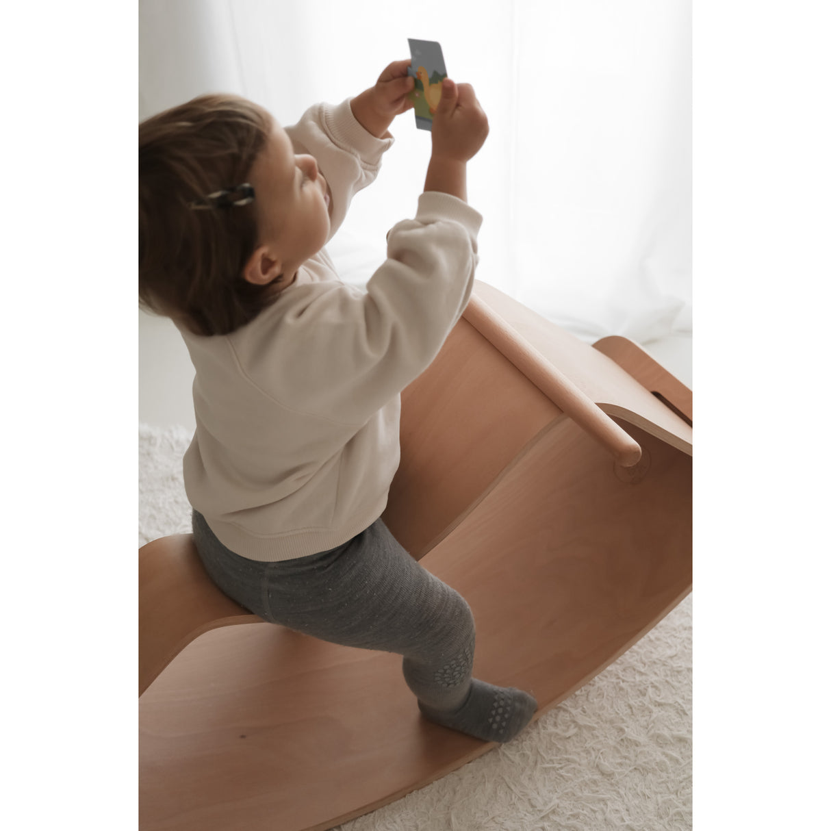 Curve Lab Natural Rocking Horse