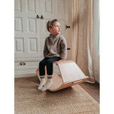 Curve Lab Natural Rocking Stool & Perfect Arc Balance Board